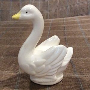 white duck swan porcelain
